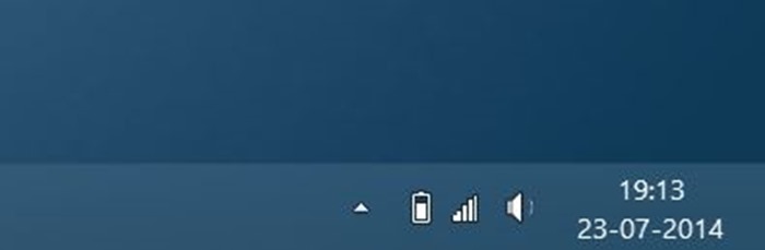 how to activate icon on taskbar for window 8.1